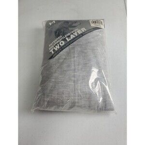 Morgan Mills Two Layer Shirt Large Gray Wool Blend Base Thermal Size XL New